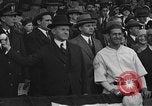 Image of President and Mrs. Calvin Coolidge at baseball game Washington DC USA, 1927, second 43 stock footage video 65675051047