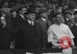 Image of President and Mrs. Calvin Coolidge at baseball game Washington DC USA, 1927, second 44 stock footage video 65675051047