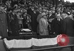 Image of President and Mrs. Calvin Coolidge at baseball game Washington DC USA, 1927, second 47 stock footage video 65675051047