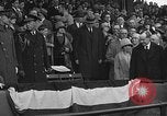 Image of President and Mrs. Calvin Coolidge at baseball game Washington DC USA, 1927, second 49 stock footage video 65675051047