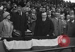 Image of President and Mrs. Calvin Coolidge at baseball game Washington DC USA, 1927, second 54 stock footage video 65675051047