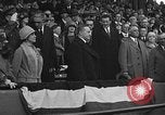 Image of President and Mrs. Calvin Coolidge at baseball game Washington DC USA, 1927, second 55 stock footage video 65675051047