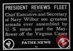 Immagine di John Calvin Coolidge Virginia Capes United States USA, 1927, secondo 3 filmato di repertorio 65675051051