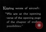Standbild Entwicklung von Air Power Europa, 1925, aus Sekunde 9 historischem Filmmaterial Videoclip 65675051056