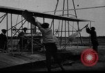 Image of Wright Brothers first flight at Kitty Hawk France, 1908, second 43 stock footage video 65675051058