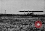 Image of Wright Brothers first flight at Kitty Hawk France, 1908, second 55 stock footage video 65675051058