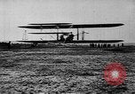 Image of Wright Brothers first flight at Kitty Hawk France, 1908, second 56 stock footage video 65675051058