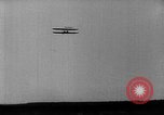 Image of Wright Brothers first flight at Kitty Hawk France, 1908, second 60 stock footage video 65675051058