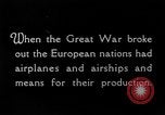 Image of development of air power Europe, 1925, second 3 stock footage video 65675051061