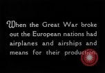 Image of development of air power Europe, 1925, second 8 stock footage video 65675051061