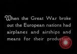 Image of development of air power Europe, 1925, second 10 stock footage video 65675051061