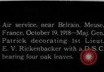 Image of  First Lieutenant Eddie Rickenbacker France, 1918, second 4 stock footage video 65675051062