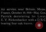 Image of  First Lieutenant Eddie Rickenbacker France, 1918, second 11 stock footage video 65675051062