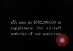 Image -NOUS Aircraft Factory United States USA, 1918, de la seconde 20 séquences d'archives historiques vidéo 65675051066