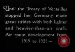 Standbild Entwicklung von Air Power Europa, 1925, aus Sekunde 5 historischem Filmmaterial Videoclip 65675051067