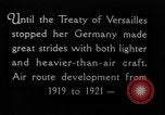 Standbild Entwicklung von Air Power Europa, 1925, aus Sekunde 10 historischem Filmmaterial Videoclip 65675051067