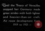 Standbild Entwicklung von Air Power Europa, 1925, aus Sekunde 17 historischem Filmmaterial Videoclip 65675051067