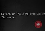 Image of USS Saratoga United States USA, 1930, second 3 stock footage video 65675051071