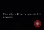 Image of USS Saratoga United States USA, 1930, second 25 stock footage video 65675051071