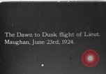 Image of First dawn-to-dusk flight across the U.S. by Army Lt. Maughan United States USA, 1924, second 3 stock footage video 65675051081