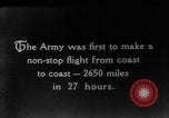 Image of transcontinental non stop flight United States USA, 1923, second 3 stock footage video 65675051083
