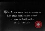 Image of transcontinental non stop flight United States USA, 1923, second 4 stock footage video 65675051083