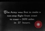 Image of transcontinental non stop flight United States USA, 1923, second 5 stock footage video 65675051083