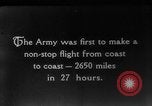 Image of transcontinental non stop flight United States USA, 1923, second 8 stock footage video 65675051083