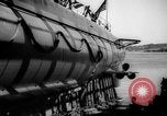 Standbild Start U-Boot USS Searaven SS-196 Kittery Maine USA, 1939, aus Sekunde 55 historischem Filmmaterial Videoclip 65675051086