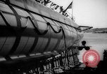 Standbild Start U-Boot USS Searaven SS-196 Kittery Maine USA, 1939, aus Sekunde 56 historischem Filmmaterial Videoclip 65675051086