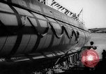 Standbild Start U-Boot USS Searaven SS-196 Kittery Maine USA, 1939, aus Sekunde 59 historischem Filmmaterial Videoclip 65675051086