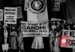 Standbild Anti-kriegs-Demonstranten Unterstützung der Abrüstung United States USA, 1921, aus Sekunde 34 historischem Filmmaterial Videoclip 65675051090