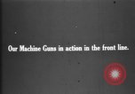Image des mitrailleurs allemands Front Ouest, 1916, de la seconde 7 séquences d'archives historiques vidéo 65675051091