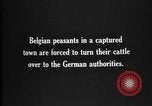 Image of German occupied Belgian town Belgium, 1915, second 5 stock footage video 65675051092