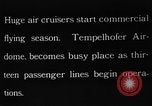 Image of early aircraft Europe, 1924, second 21 stock footage video 65675051096