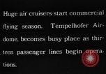 Image of early aircraft Europe, 1924, second 25 stock footage video 65675051096