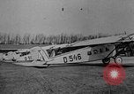 Image of early aircraft Europe, 1924, second 40 stock footage video 65675051096