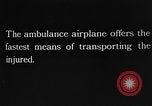 Immagine di Aerei ambulanza United States USA, 1924, secondo 1 filmato di repertorio 65675051099