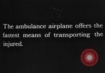 Immagine di Aerei ambulanza United States USA, 1924, secondo 5 filmato di repertorio 65675051099