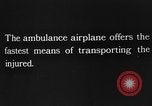 Immagine di Aerei ambulanza United States USA, 1924, secondo 7 filmato di repertorio 65675051099
