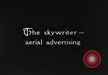 Immagine di Pubblicità skywriter United States USA, 1924, secondo 1 filmato di repertorio 65675051103