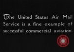 Image of air mail service United States USA, 1924, second 5 stock footage video 65675051105