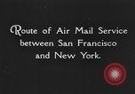 Image of air mail service United States USA, 1924, second 23 stock footage video 65675051105