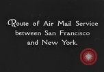 Image of air mail service United States USA, 1924, second 24 stock footage video 65675051105