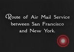 Image of air mail service United States USA, 1924, second 25 stock footage video 65675051105