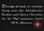 Image of air mail service United States USA, 1924, second 4 stock footage video 65675051106