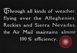 Image of air mail service United States USA, 1924, second 9 stock footage video 65675051106