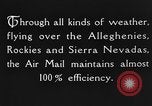 Image of air mail service United States USA, 1924, second 10 stock footage video 65675051106