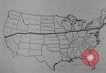 Image of animated map United States USA, 1924, second 13 stock footage video 65675051107