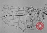 Image of animated map United States USA, 1924, second 14 stock footage video 65675051107
